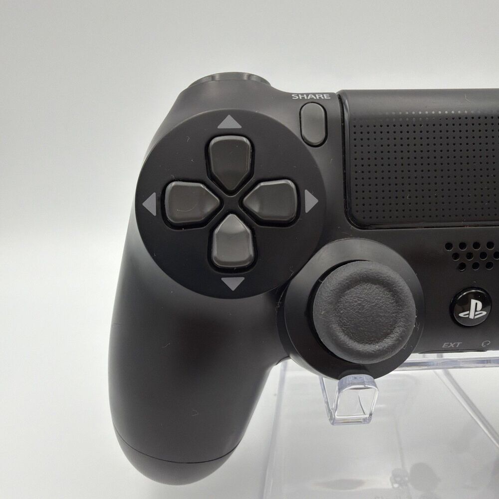 OFFICIAL OEM Sony PlayStation 4 PS4 Dualshock 4 Wireless Controller Jet Black - Picture 2 of 6